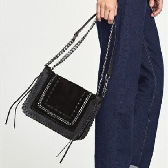 ZARA leather shoulder crossbody bag - Picture 6 of 6